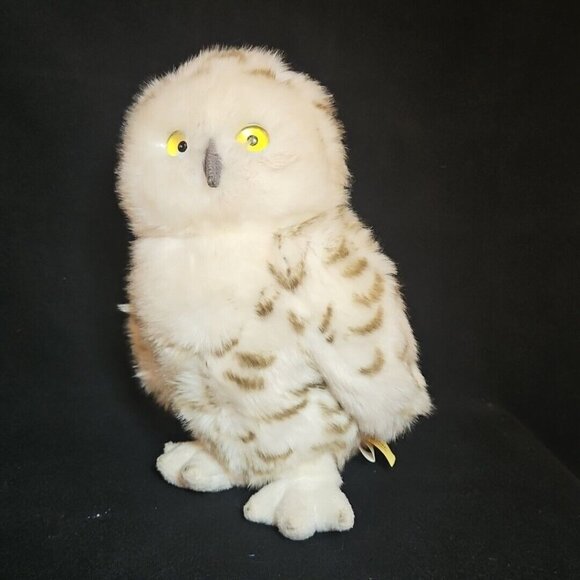 Plush Stuffed Animals Realistic Bison Owl Elk Wolf Wild Republic Aurora Lot of 4 - Picture 2 of 10